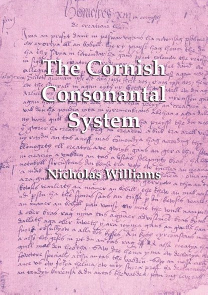 The Cornish Consonantal System, Nicholas Williams - Paperback - 9781782011859