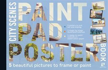 Paint Pad Poster Book: City Scenes, Geoff Kersey - Paperback - 9781782217572
