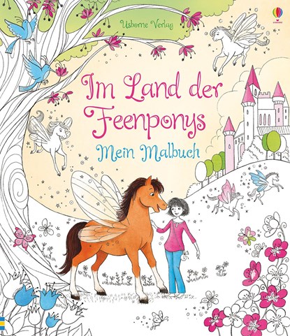 Im Land der Feenponys: Mein Malbuch, Lesley Sims ;  Zanna Davidson - Paperback - 9781782323785