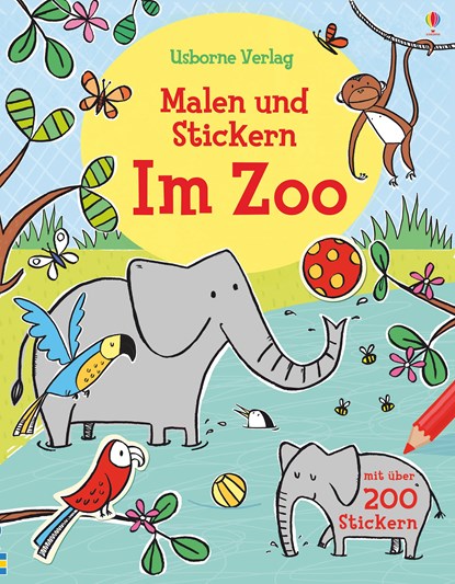 Malen und Stickern: Im Zoo, Jessica Greenwell ;  Sam Taplin - Paperback - 9781782324959