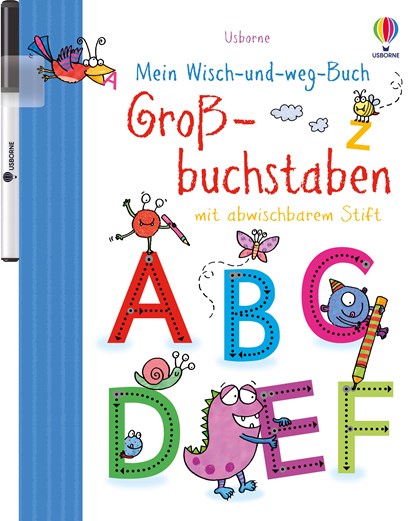 Mein Wisch-und-weg-Buch: Großbuchstaben, Jessica Greenwell - Paperback - 9781782325017