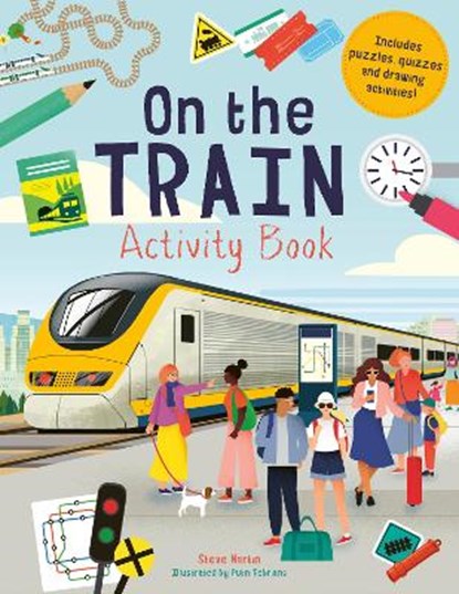 On the Train Activity Book, MARTIN,  Mr. Steve - Paperback - 9781782409847