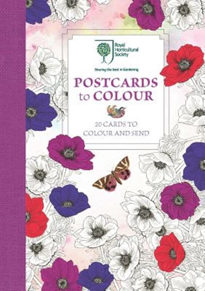 RHS Postcards to Colour, Michael O'Mara Books - Losbladig - 9781782435716