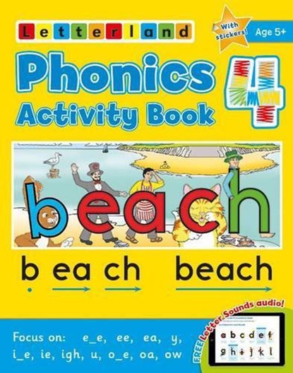 Phonics Activity Book 4, Lisa Holt ; Lyn Wendon - Paperback - 9781782480969
