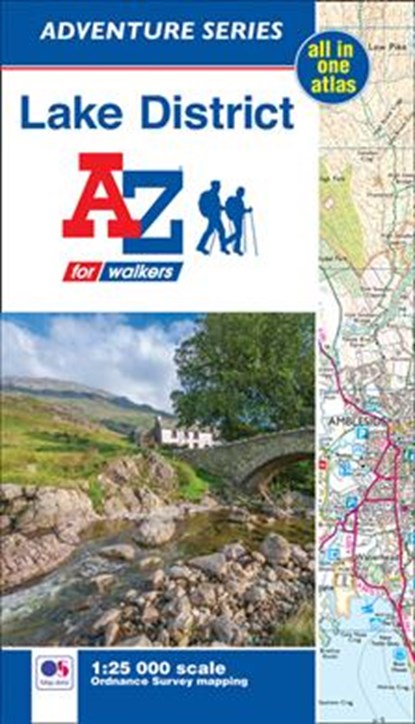 Lake District Adventure Atlas, A-Z Maps - Paperback - 9781782573203