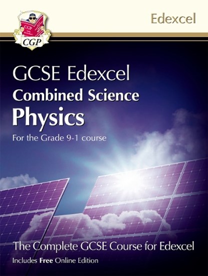 Grade 9-1 GCSE Combined Science for Edexcel Physics Student Book with Online Edition: ideal course companion for the 2023 and 2024 exams, CGP Books - Paperback - 9781782948179