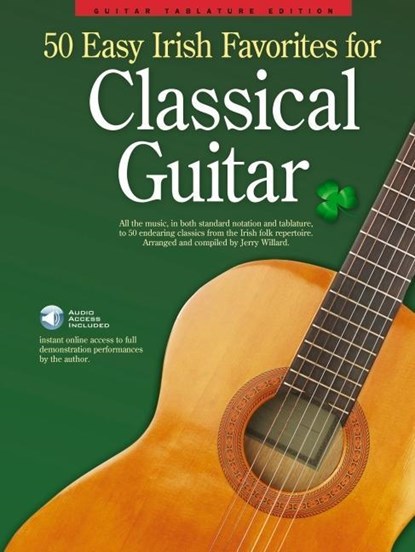 50 Easy Irish Favourites For Classical Guitar, David Bradley ; Adrian Hopkins - Gebonden - 9781783054398