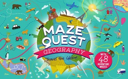 Maze Quest: Geography, Anna Brett - Paperback - 9781783124145