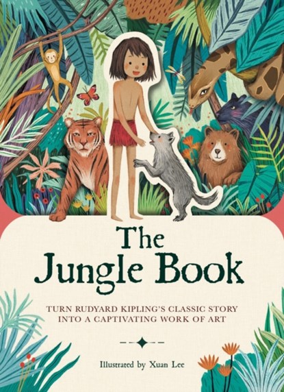 Paperscapes: The Jungle Book, Ned Hartley ; Paperscapes - Gebonden - 9781783124848