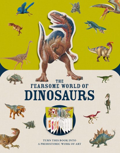 Paperscapes: The Fearsome World of Dinosaurs: Turn This Book Into a Prehistoric Work of Art, Pat Jacobs - Gebonden - 9781783125814