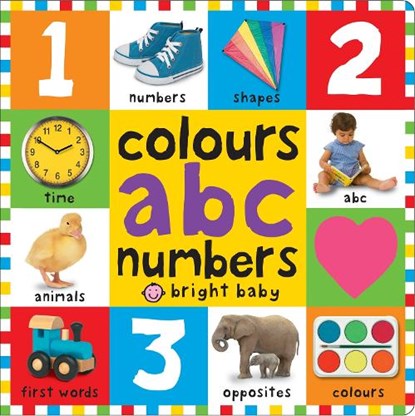 Colours ABC Numbers, Priddy Books ; Roger Priddy - Gebonden - 9781783412020