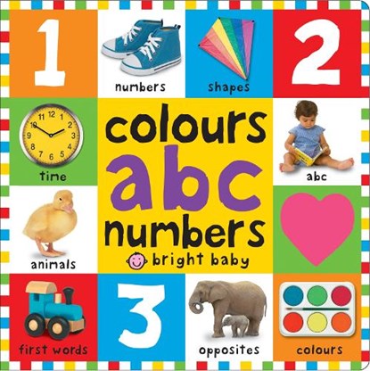 Colours ABC Numbers, Priddy Books ; Roger Priddy - Gebonden - 9781783412020