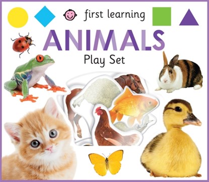 First Learning Animals Play Set, Roger Priddy - Gebonden - 9781783417551