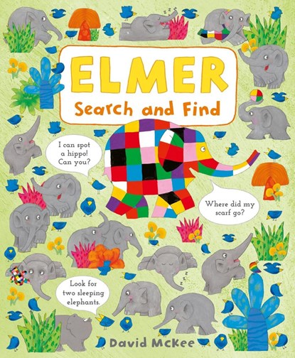 Elmer Search and Find, David McKee - Gebonden - 9781783447893