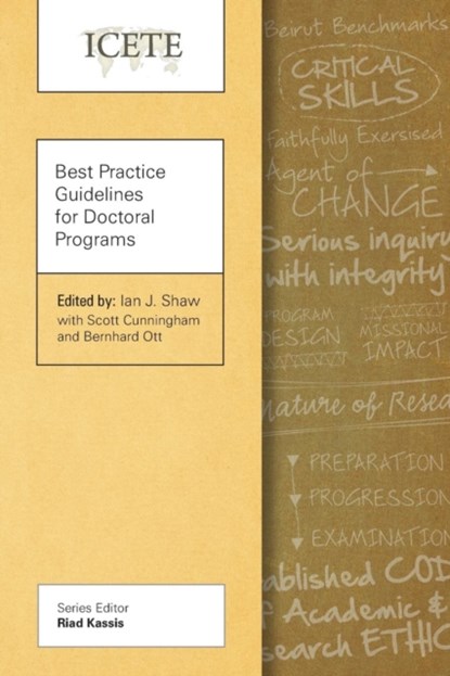 Best Practice Guidelines for Doctoral Programs, SHAW,  Ian J. - Paperback - 9781783680801