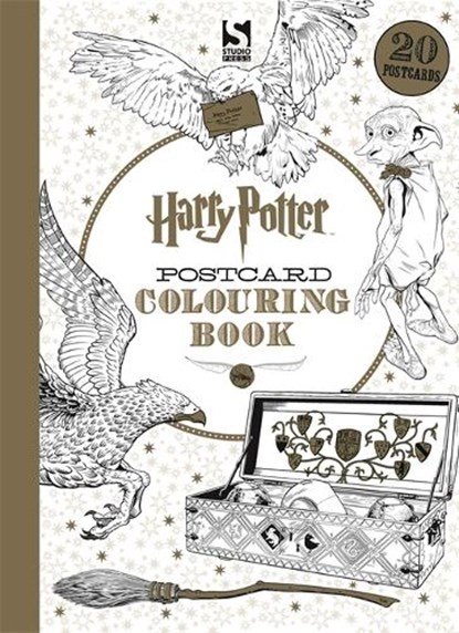 Harry Potter Postcard Colouring Book, warner brothers warner brothers - Paperback - 9781783705948