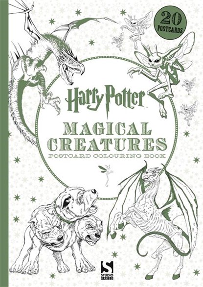 Harry Potter Magical Creatures Postcard Colouring Book, Na - Paperback - 9781783705955