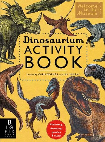 Dinosaurium Activity Book, Lily Murray - Paperback Gebonden - 9781783706945
