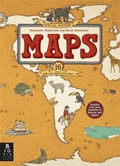 Maps (extended ed), daniel mizielinski - Overig Gebonden - 9781783708048