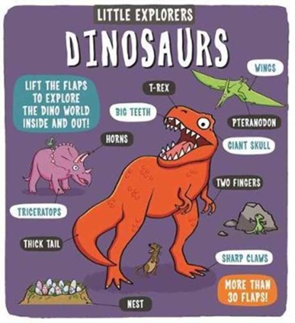 Little Explorers: Dinosaurs, Dynamo Ltd. - Gebonden - 9781783708154