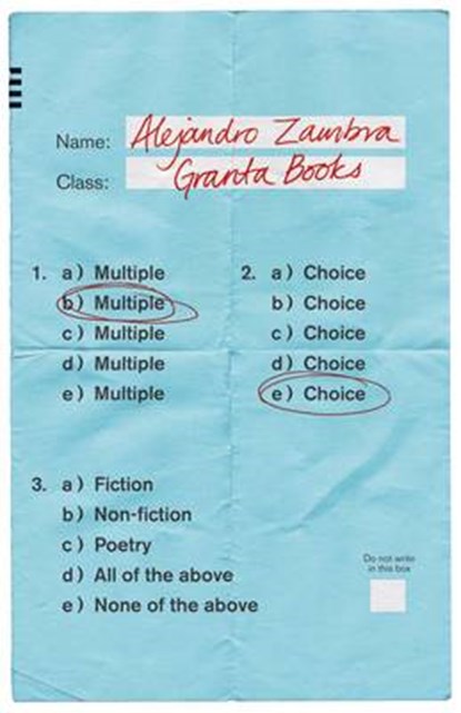 Multiple Choice, ZAMBRA,  Alejandro - Gebonden - 9781783782697