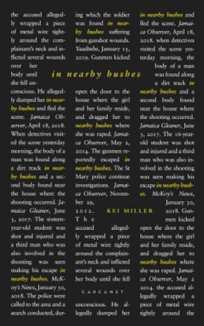 In Nearby Bushes, Kei Miller - Paperback - 9781784108458