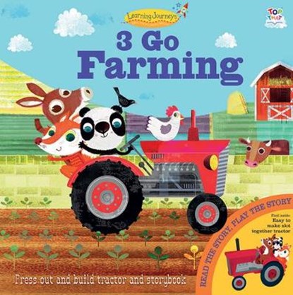 3 Go Farming, Sally Hopgood - Gebonden - 9781784454197