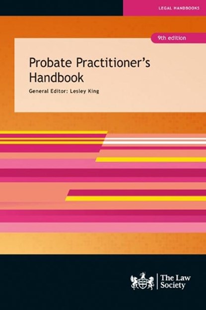 Probate Practitioner's Handbook, niet bekend - Paperback - 9781784461669