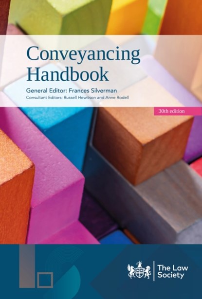 Conveyancing Handbook, 30th edition, Frances Silverman - Gebonden - 9781784462109