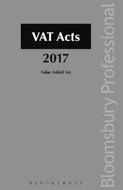 VAT Acts 2017, KENNEDY,  Pat - Paperback - 9781784514631