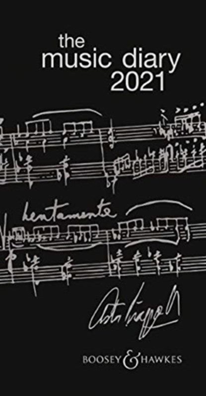 BOOSEY & HAWKES MUSIC DIARY 2021 BLACK, niet bekend - Paperback - 9781784545932
