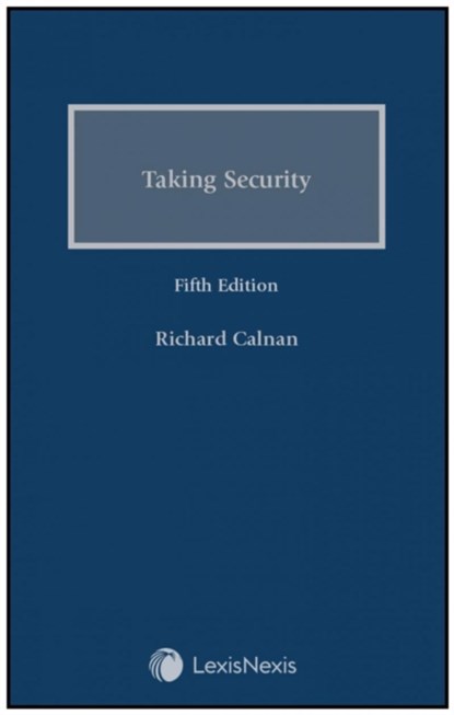 Calnan on Taking Security, Richard Calnan - Gebonden - 9781784735173