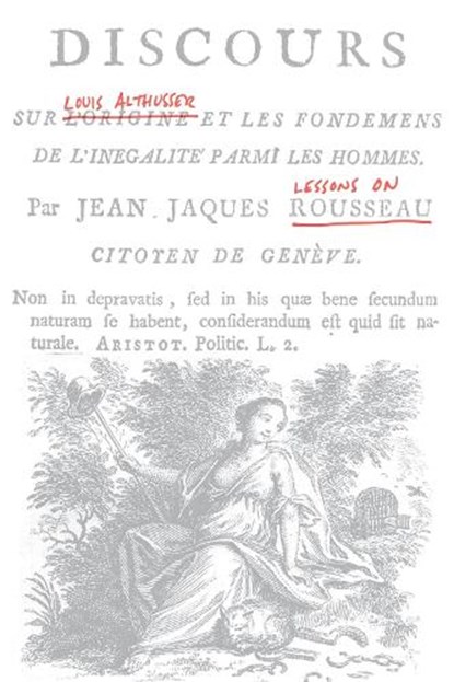 Lessons on Rousseau, Louis Althusser - Gebonden - 9781784785567