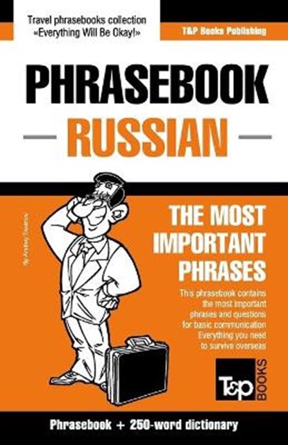 English-Russian phrasebook and 250-word mini dictionary, Andrey Taranov - Paperback - 9781784924034