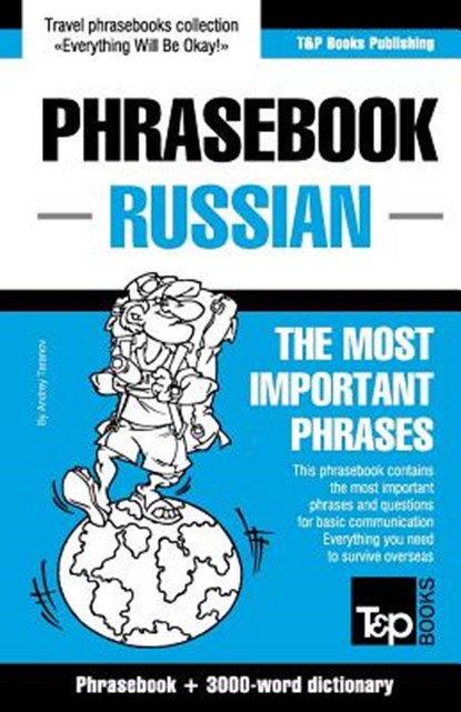 English-Russian phrasebook and 3000-word topical vocabulary, Andrey Taranov - Paperback - 9781784924232
