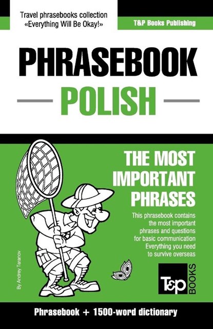 English-Polish phrasebook and 1500-word dictionary, Andrey Taranov - Paperback - 9781784924430