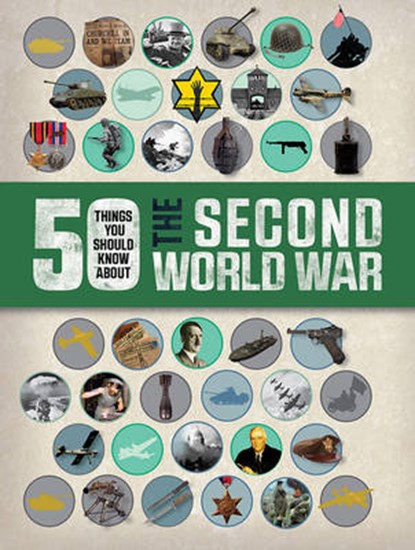 50 Things You Should Know About the Second World War, Simon Adams - Paperback - 9781784930356