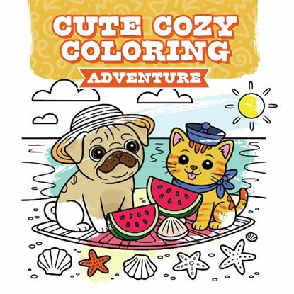 Cute Cozy Coloring: Adventure, niet bekend - Paperback - 9781784947323