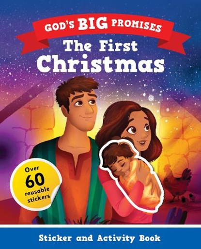God's Big Promises Christmas Sticker and Activity Book, Carl Laferton - Paperback - 9781784989002