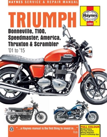Triumph Bonneville, T100, Speedmaster, America, Thruxton & Scrambler (01 - 15), Penny Cox - Paperback - 9781785210365