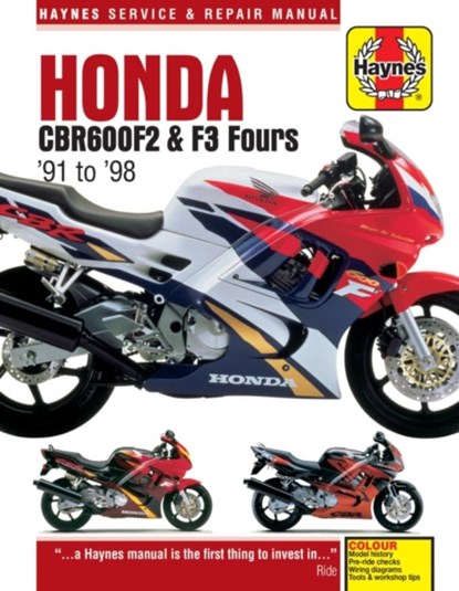 Honda CBR600F2 & F3 Fours (91-98), Haynes Publishing - Paperback - 9781785210389