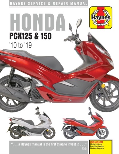 Honda PCX125 &150 (10-19), Haynes Publishing - Paperback - 9781785214479
