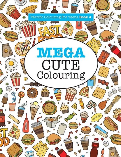 Mega Cute Colouring, Elizabeth James - Paperback - 9781785951312