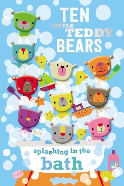 10 LITTLE TEDDY BEARS SPLASHIN, Make Believe Ideas Ltd - Gebonden - 9781785984693