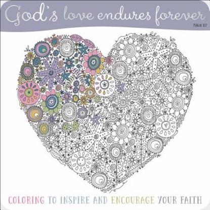 God's Love Endures Forever Coloring Book, Make Believe Ideas Ltd - Paperback - 9781785987946