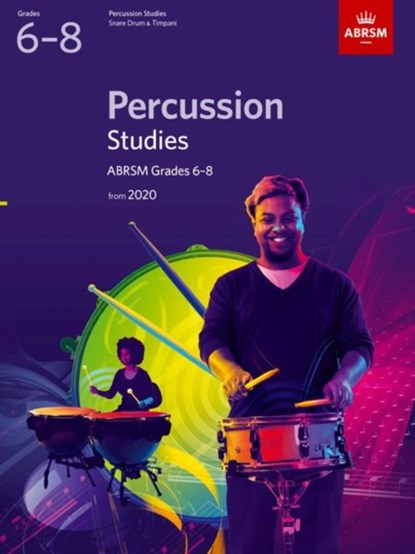 Percussion Studies Grades 6-8, ABRSM - Paperback - 9781786013163