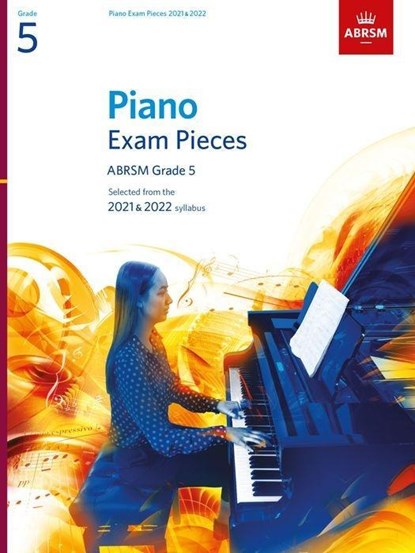Piano Exam Pieces 2021 & 2022 - Grade 5, ABRSM - Paperback - 9781786013224