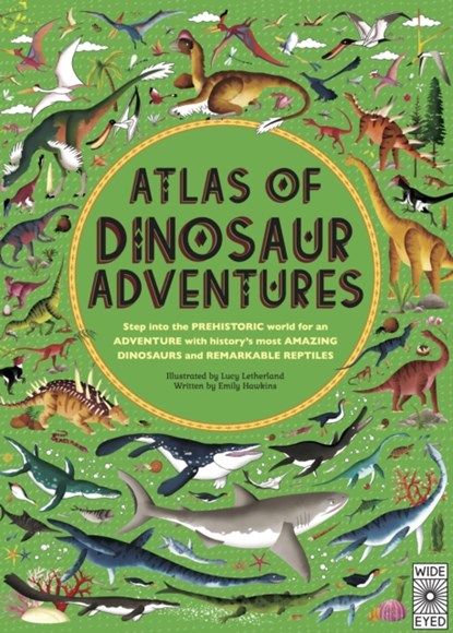 Atlas of Dinosaur Adventures, Emily Hawkins - Gebonden - 9781786030344