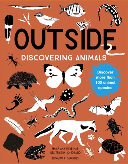Outside: discovering animals, maria peixe dias - Paperback - 9781786031600