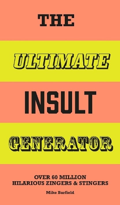 Ultimate Insult Generator, BARFIELD,  Mike - Gebonden - 9781786270290